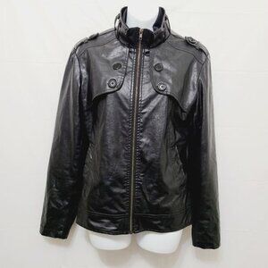 Snow Word Moto Jacket